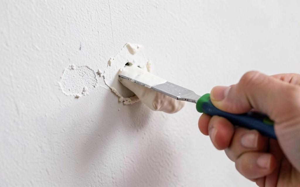Illustrative image: Drywall repairs