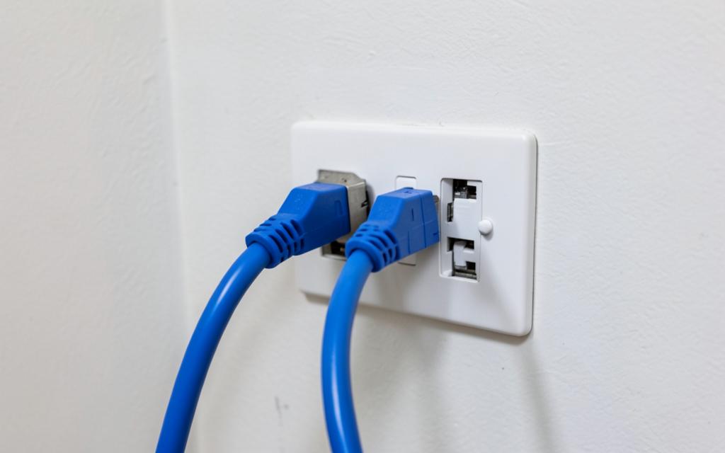 Illustrative image: Connections and cabling